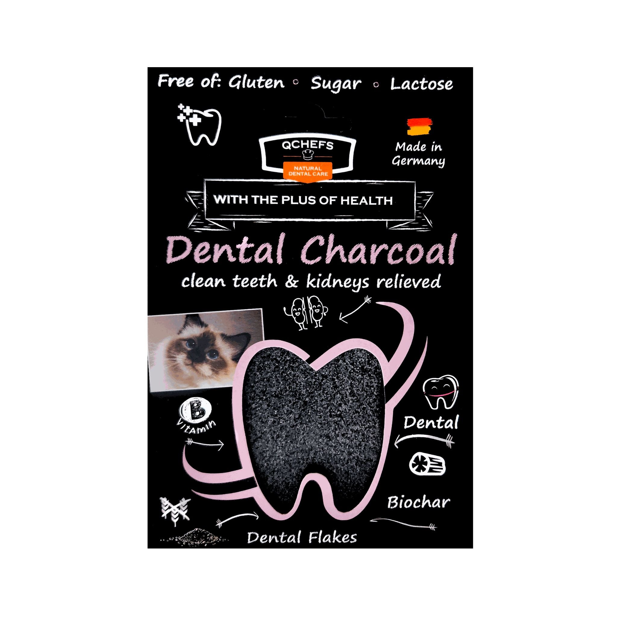 【定期便で350円OFF】3袋セット Dental Charcoal for cats(猫用デンタルチャコール)