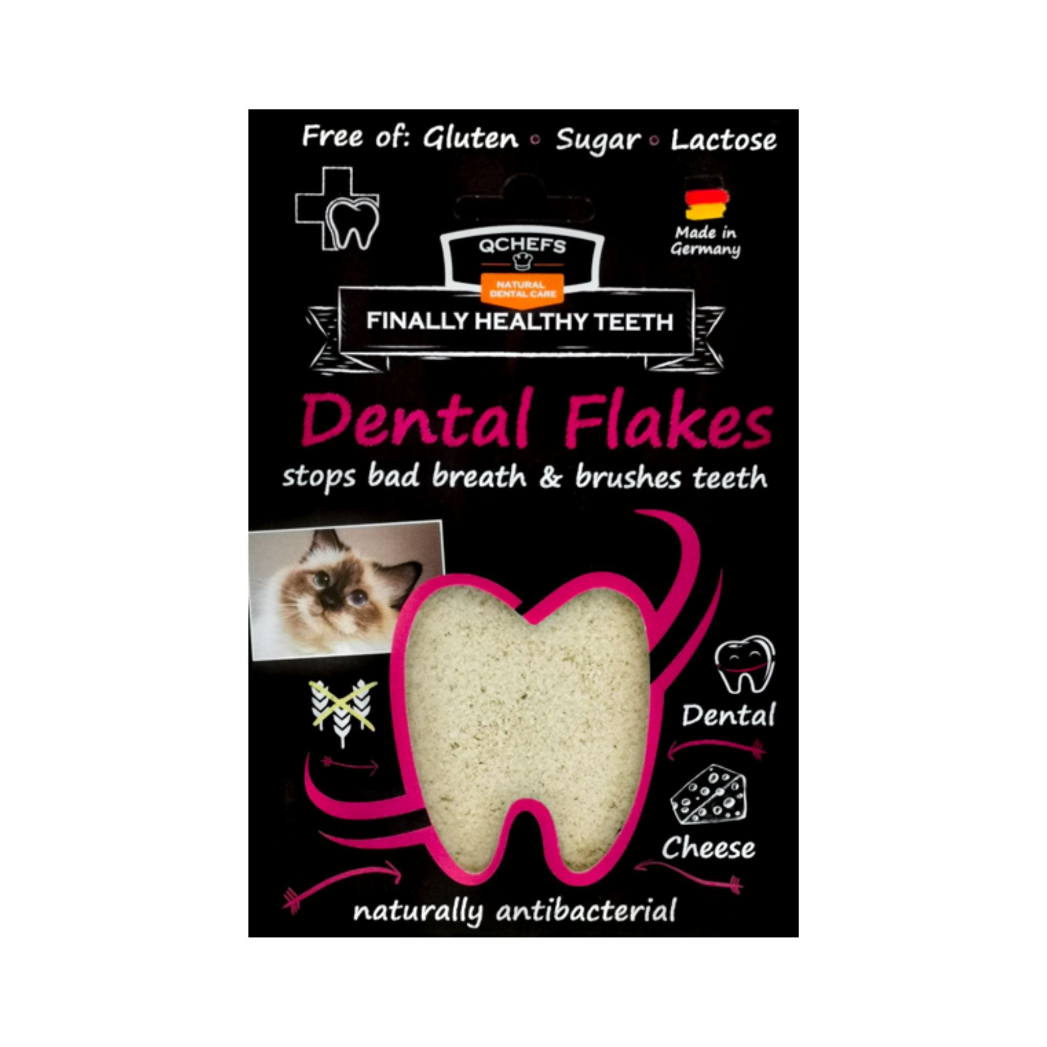 【定期便で送料無料】2袋セット Dental Flakes for cats(猫用デンタルフレーク)