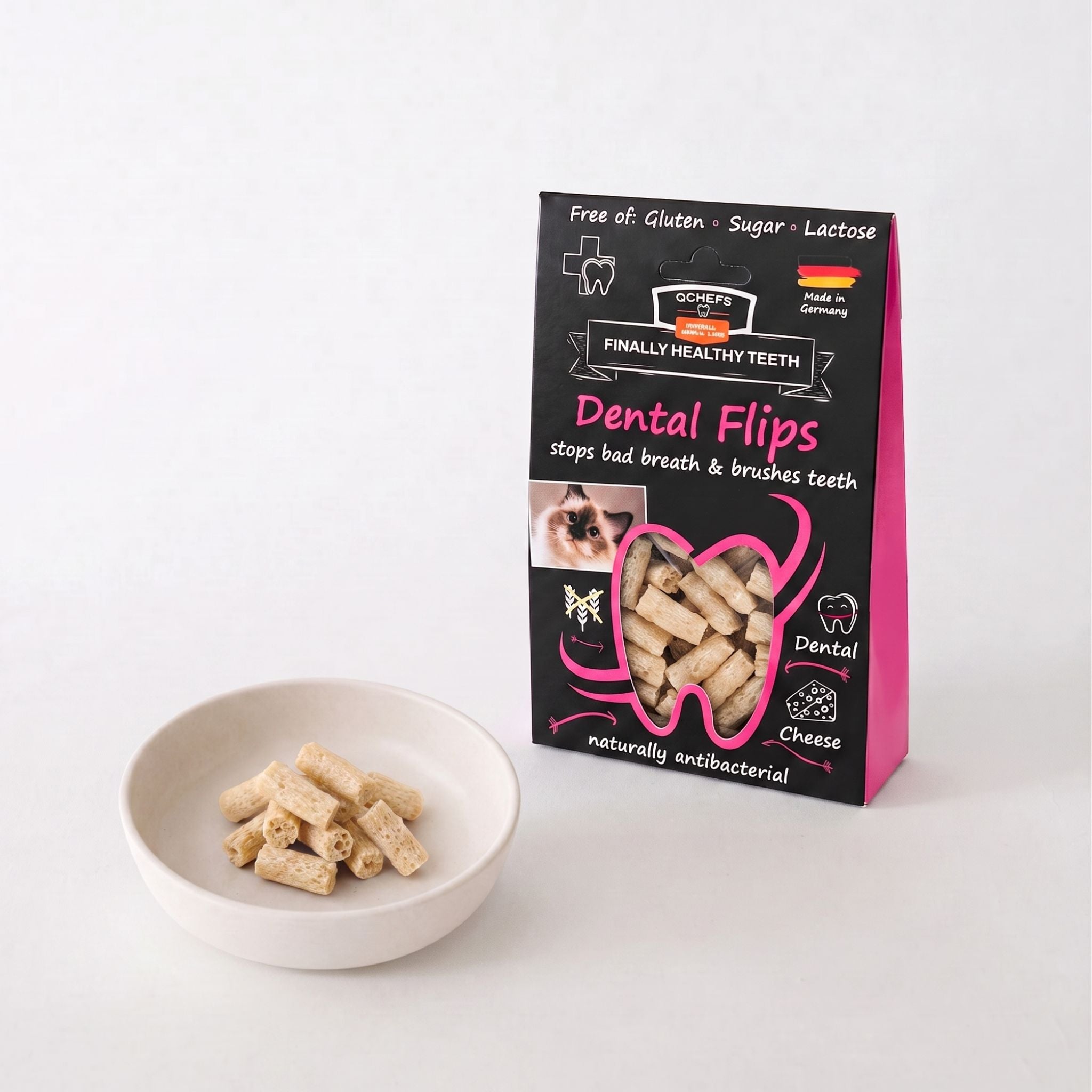 【発売開始前】Dental Flips for Cats (猫用デンタルフリップ) | QCHEFS(キューシェフス)