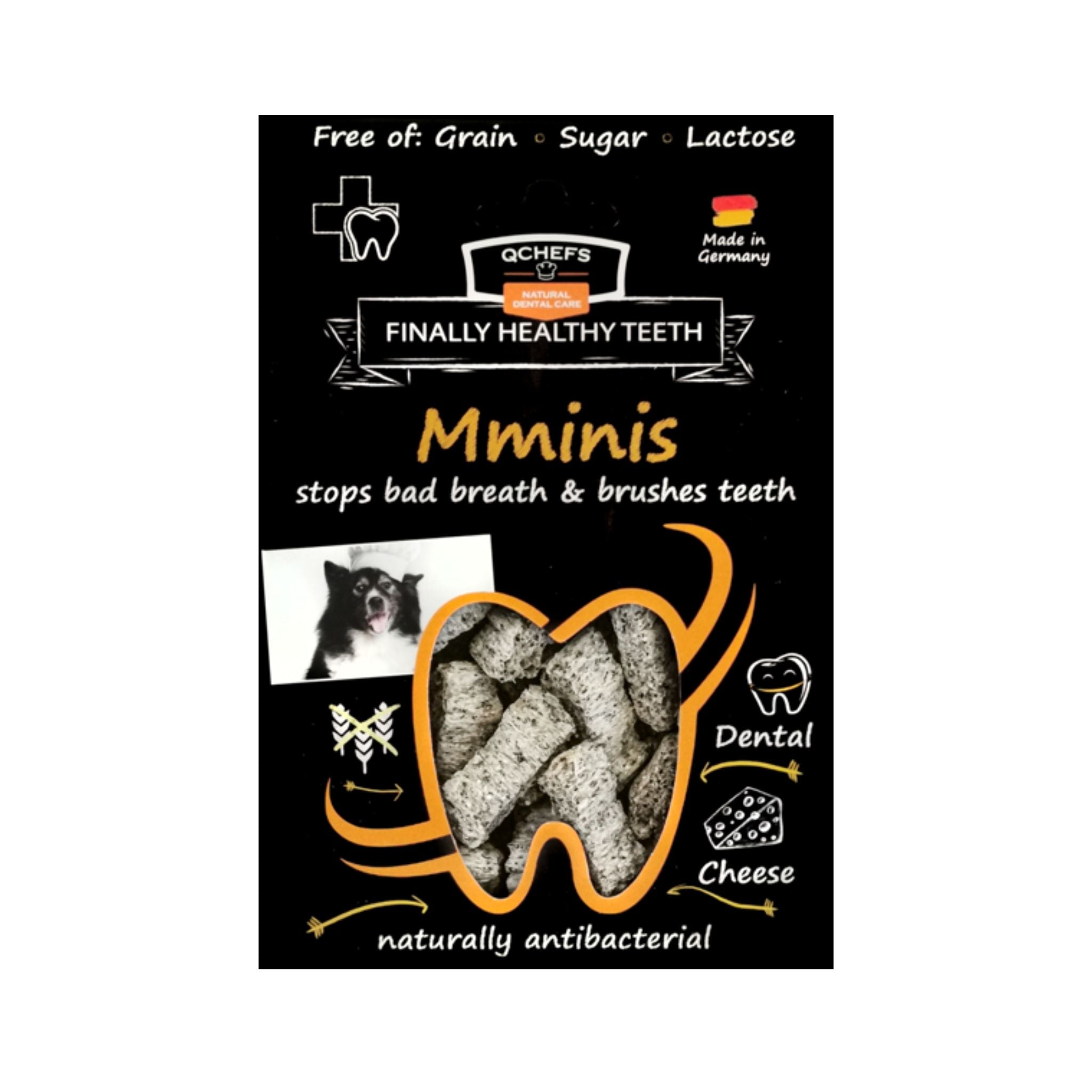 Mminis for dogs (ミニズ)/犬用デンタルスナック | QCHEFS(キューシェフス)