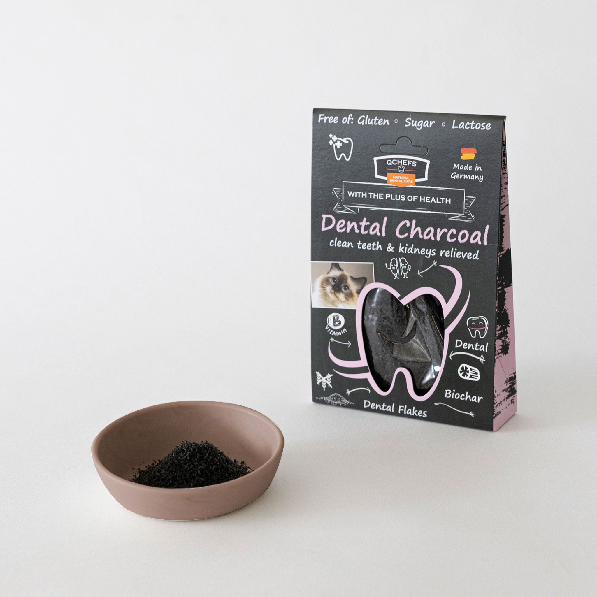 Dental Charcoal for cats（猫用デンタルチャコール） | QCHEFS（キューシェフス）